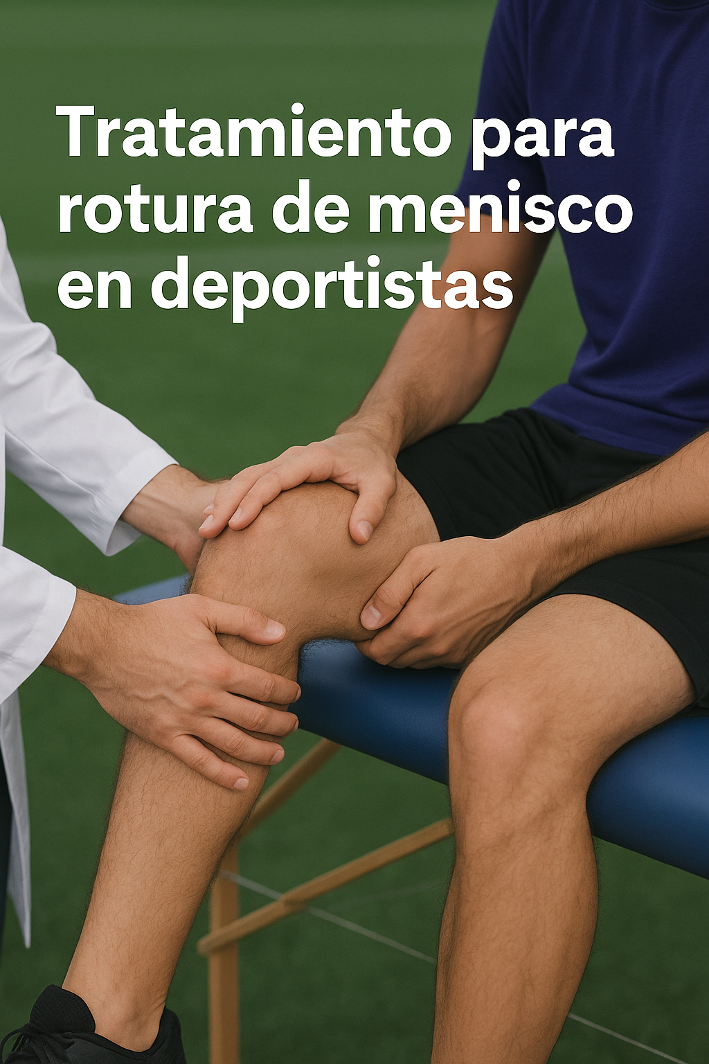 rotura de menisco en deportistas