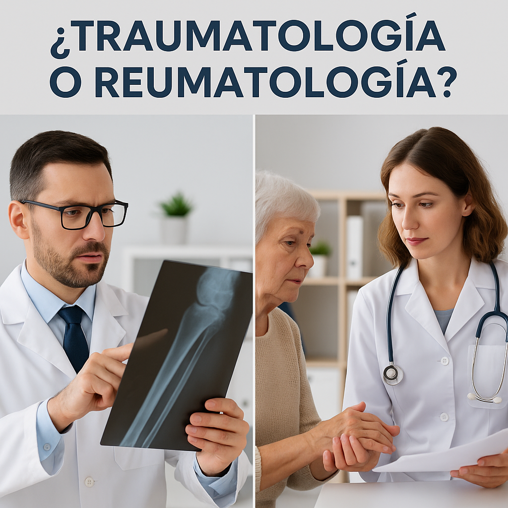 Traumatología o Reumatología